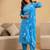 Women Leheriya Printed Kurta with Trousers & Dupatta
