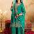 Women Ethnic Motifs Embroidered Regular Thread Work Kurta with Sharara & With Dupatta