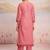 Women Ethnic Motifs Embroidered Regular Thread Work Pure Cotton Kurta with Trousers & With Dupatta