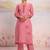 Women Ethnic Motifs Embroidered Regular Thread Work Pure Cotton Kurta with Trousers & With Dupatta