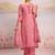 Women Ethnic Motifs Embroidered Regular Thread Work Pure Cotton Kurta with Trousers & With Dupatta