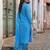 Women Printed Regular Thread Work Pure Cotton Kurta with Trousers & With Dupatta