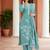 Women Floral Woven Design Kurta With Trousers & Dupatta