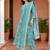 Women Floral Woven Design Kurta With Trousers & Dupatta