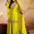 Women Ethnic Motifs Embroidered Regular Thread Work Kurta with Palazzos & With Dupatta