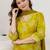 Women Abstract Printed Kurta with Trousers & Dupatta