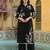 Embroidered Black Cotton Blend Co Ords for Women