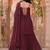 Women Embroidered Regular Thread Work Kurta with Sharara & With Dupatta