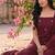 Women Embroidered Regular Thread Work Kurta with Sharara & With Dupatta