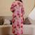 Women Floral Printed Regular Pure Cotton Kurta with Trousers & With Dupatta