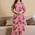 Women Floral Printed Regular Pure Cotton Kurta with Trousers & With Dupatta