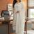 Women White Pure Cotton Embroidered Straight Kurta Palazzos with Dupatta