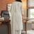 Women White Pure Cotton Embroidered Straight Kurta Palazzos with Dupatta