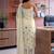 Women Off White Pure Cotton Embroidered Straight Kurta Trousers with Dupatta