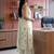 Women Off White Pure Cotton Embroidered Straight Kurta Trousers with Dupatta