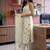 Women Off White Pure Cotton Embroidered Straight Kurta Trousers with Dupatta