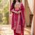 Women Ethnic Motifs Regular Kurta with Trousers & With Dupatta