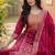 Women Ethnic Motifs Regular Kurta with Trousers & With Dupatta