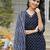 Women Ethnic Motifs Printed Regular Thread Work Kurta with Palazzos & With Dupatta