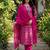 Women Ethnic Motifs Printed Regular Thread Work Kurta with Trousers & With Dupatta