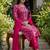 Women Ethnic Motifs Printed Regular Thread Work Kurta with Trousers & With Dupatta