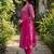 Women Ethnic Motifs Printed Regular Thread Work Kurta with Trousers & With Dupatta
