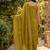 Women Ethnic Motifs Printed Regular Mirror Work Kurta with Trousers & With Dupatta