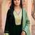Women Ethnic Motifs Yoke Design Regular Thread Work Kurta with Trousers & With Dupatta
