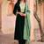 Women Ethnic Motifs Yoke Design Regular Thread Work Kurta with Trousers & With Dupatta