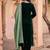 Women Ethnic Motifs Yoke Design Regular Thread Work Kurta with Trousers & With Dupatta