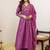 Women Embroidered Regular Kurta with Trousers & With Dupatta