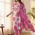 Women Floral Printed Regular Pure Cotton Kurta with Palazzos & With Dupatta