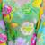 Women Floral Printed Regular Sequinned Silk Crepe Kurta with Harem Pants & With Dupatta