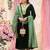 Women Regular Velvet Kurta with Trousers & With Dupatta