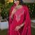 Women Ethnic Motifs Embroidered Regular Thread Work Velvet Kurta with Trousers & With Dupatta