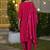 Women Ethnic Motifs Embroidered Regular Thread Work Velvet Kurta with Trousers & With Dupatta