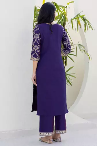 Women Floral Printed Kurta with Palazzos & Dupatta