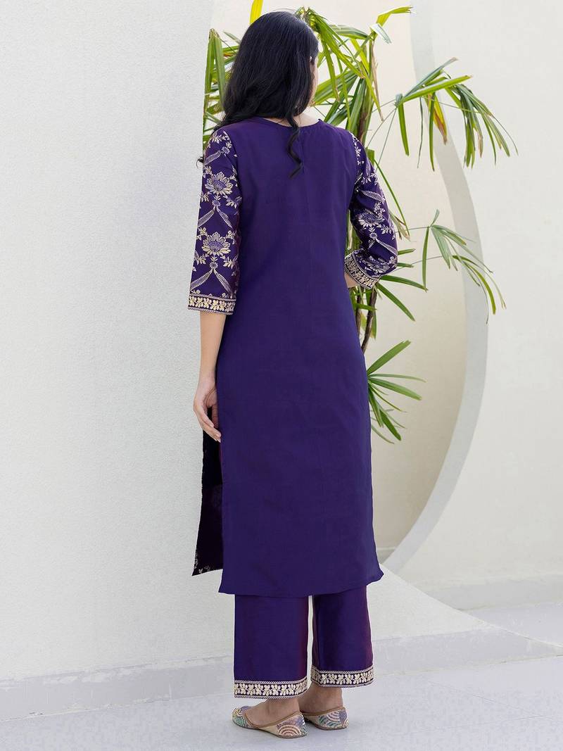 Women Floral Printed Kurta with Palazzos & Dupatta