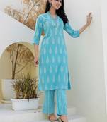 Women Ethnic Motifs Printed Kurta with Trousers & Dupatta