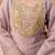 Embroidered Dusty Lavender Silk Blend Farsi Salwar Co Ords for Women