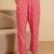 Floral Printed Mirror Work Straight Kurta With Trousers And Dupatta