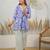 Printed Levender Cotton Co Ords for Women