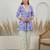 Printed Levender Cotton Co Ords for Women