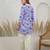 Printed Levender Cotton Co Ords for Women