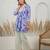 Printed Levender Cotton Co Ords for Women