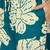 Floral Printed Dark Teal Green Rayon Co Ords for Women