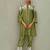 Embroidered Mehandi Green Silk Co Ords for Women