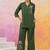 Women Ethnic Motifs Embroidered Regular Thread Work Kurti with Trousers