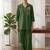 Women Ethnic Motifs Embroidered Regular Thread Work Kurta with Trousers