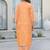 Women Floral Printed Regular Thread Work Linen Kurta with Trousers & With Dupatta
